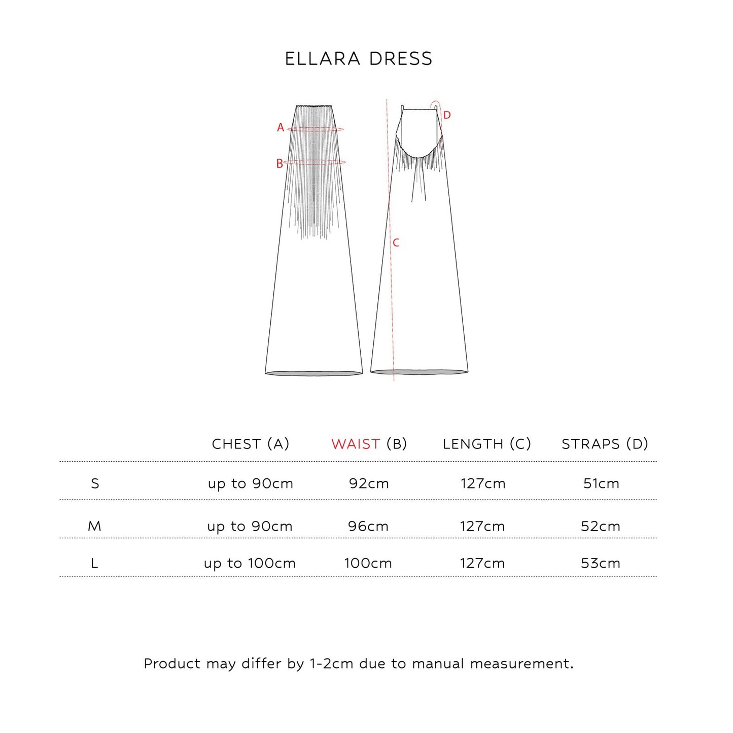 SAYA - ELARA - MAXI DRESS