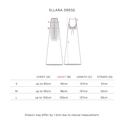 SAYA - ELARA - MAXI DRESS