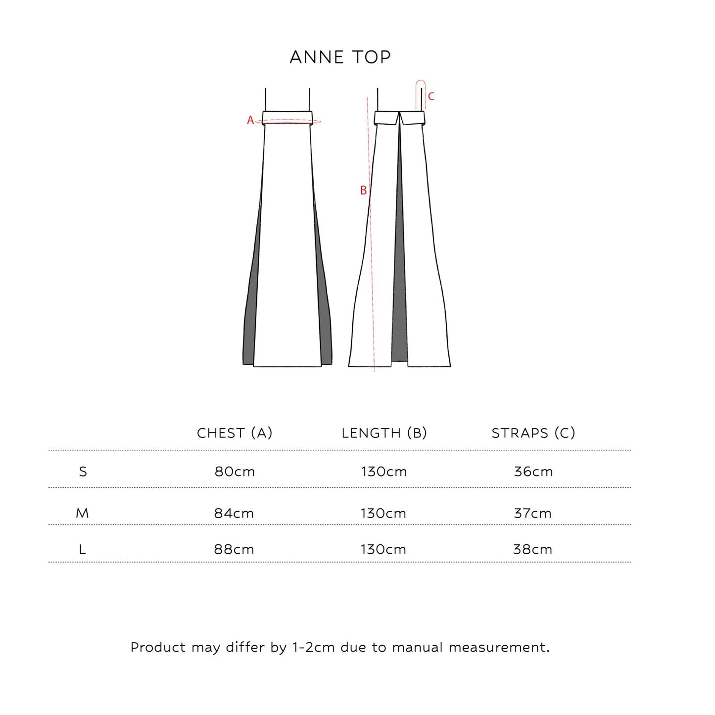 SAYA - ANNE - LONG TOP