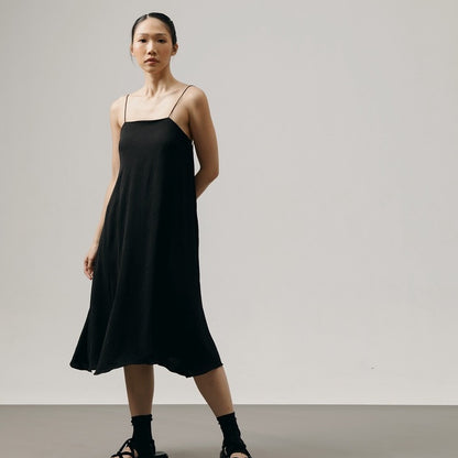 SAYA - NOIR - JUNE MIDI DRESS