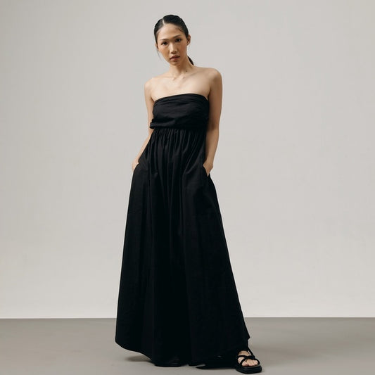 SAYA - NOIR - EDEN MAXI DRESS